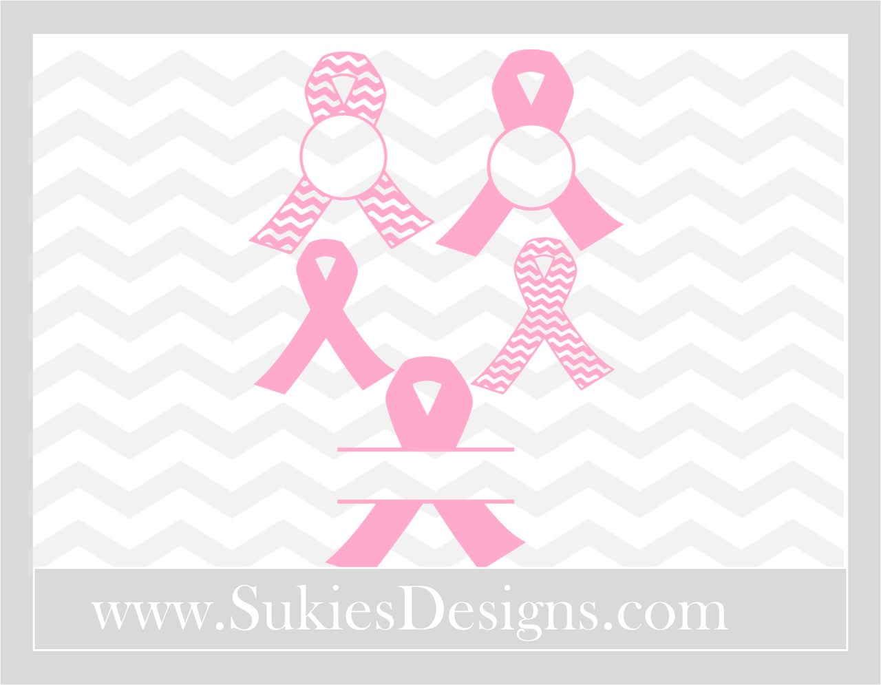 Cancer Awareness Monogram Cancer Awareness DIGITAL DOWNLOAD- SVG,DXF,PNG