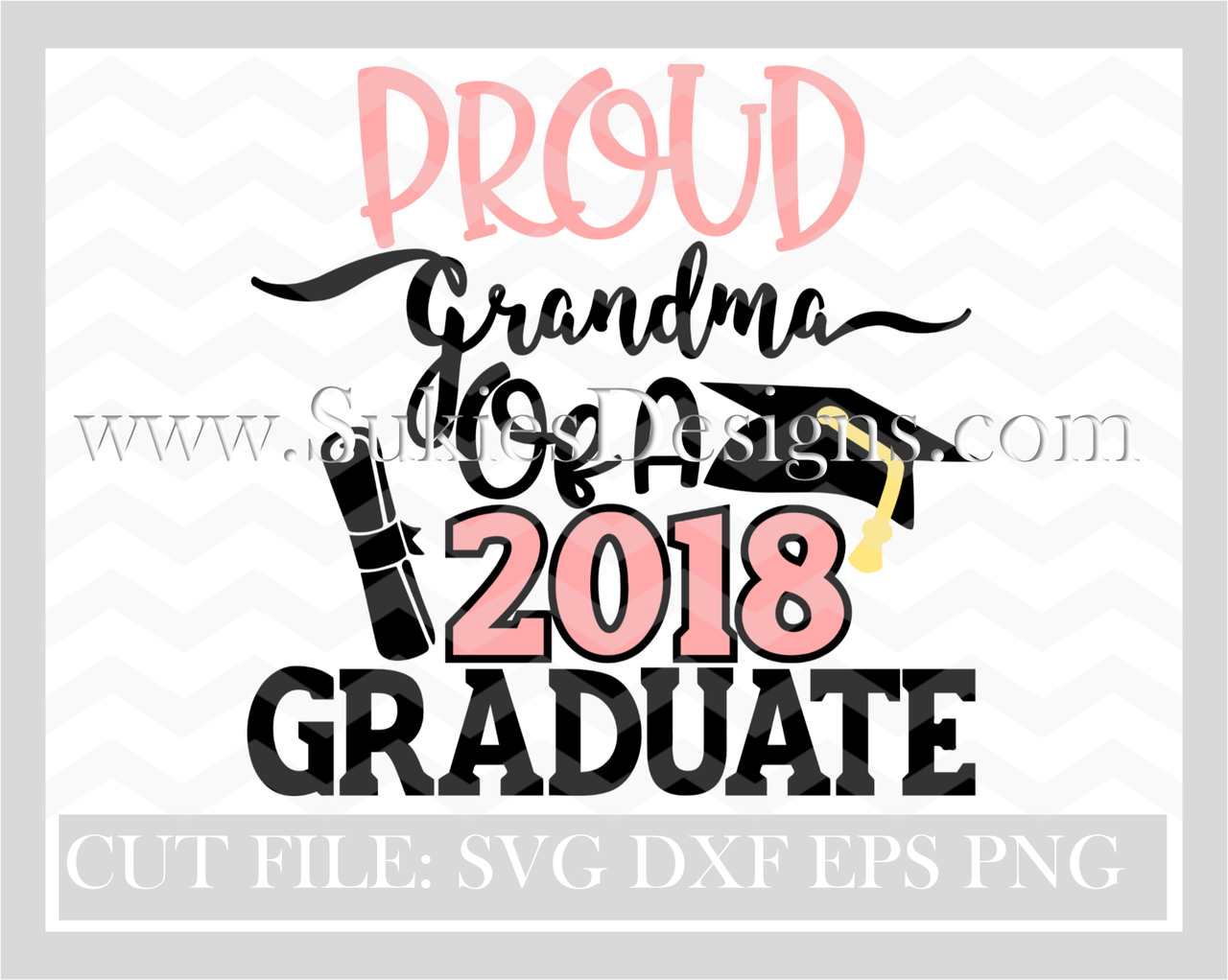 Download Proud Grandma Of A Graduate SVG, DXF, PNG EPS