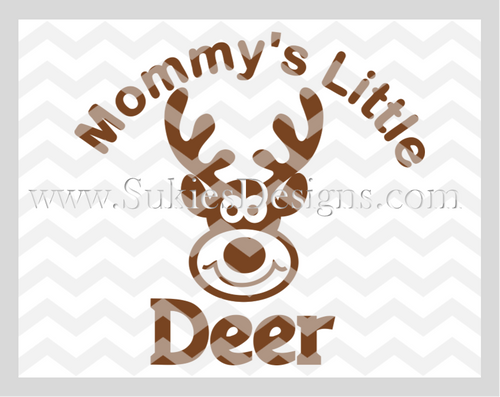 Mommy's Little Deer  DIGITAL DOWNLOAD- SVG,DXF, PNG Mommy's Little Deer  DIGITAL DOWNLOAD- SVG,DXF, PNG