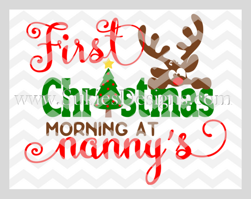 First Christmas Morning DIGITAL DOWNLOAD- SVG,DXF, PNG First Christmas Morning DIGITAL DOWNLOAD- SVG,DXF, PNG