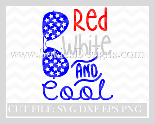 Red White and Cool SVG, DXF, PNG EPS  Red White and Cool SVG, DXF, PNG EPS