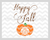 Happy Fall Monogram DIGITAL DOWNLOAD- SVG,DXF,PNG Happy Fall Monogram DIGITAL DOWNLOAD- SVG,DXF,PNG