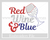Red Wine and Blue  Embroidery Design Red Wine and Blue  Embroidery Design