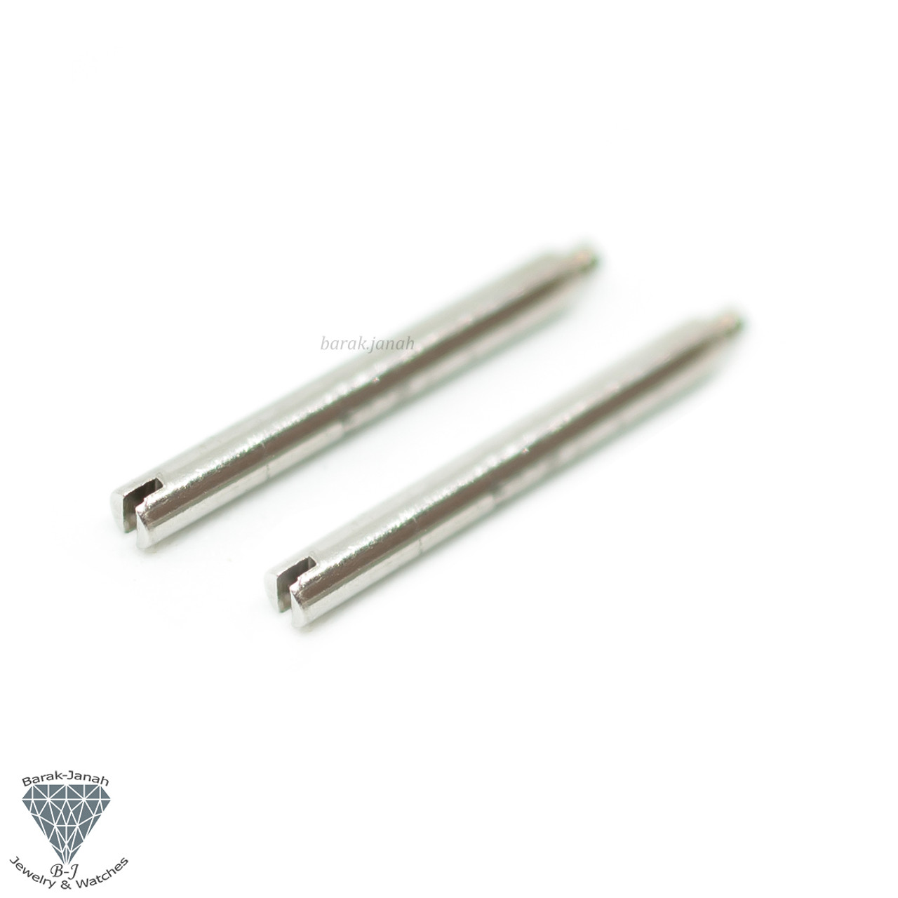 Set of 2 Screw Link Pins For Rolex Oyster Band Link (for Submariner GMT) 15.7mm - Barak Watches | Watch Parts , Straps , Tools | Free Shipping