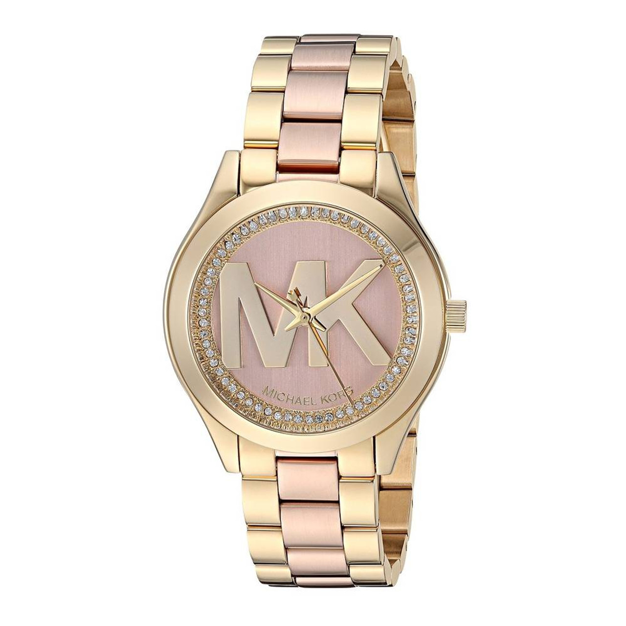 mk mini slim runway watch