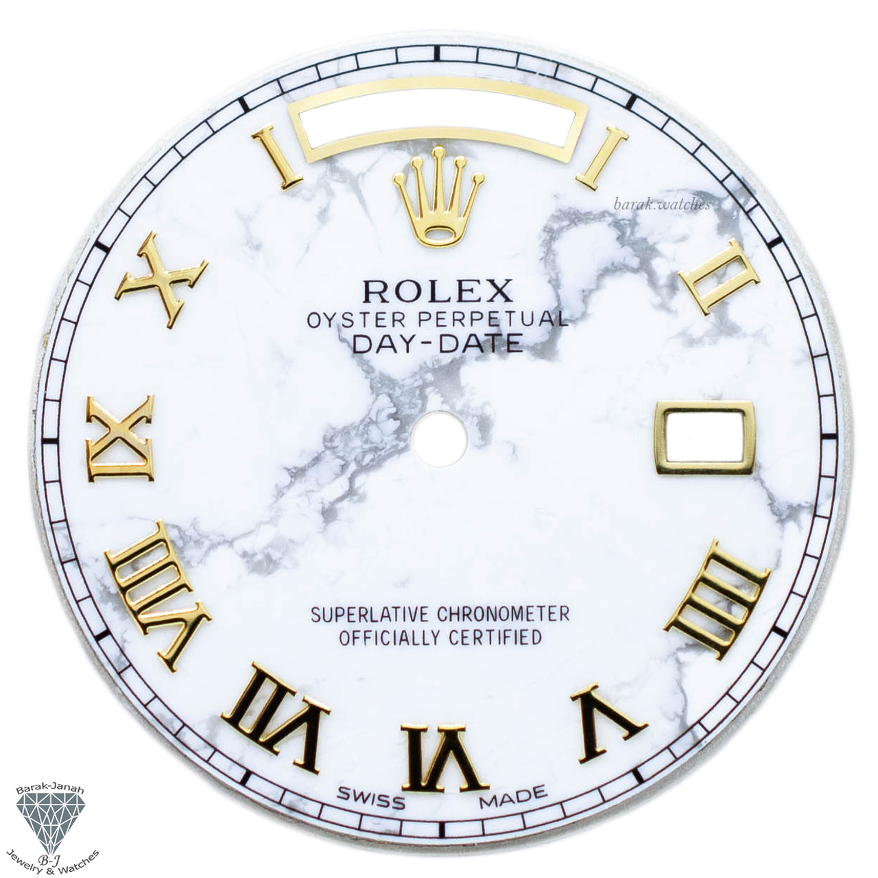 Marble Dial For Rolex Day-Date 36mm 18038 18238 - Caliber