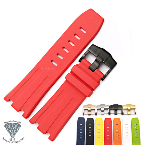 28mm Rubber Band For Audemars Piguet With Buckle Clasp + Tools