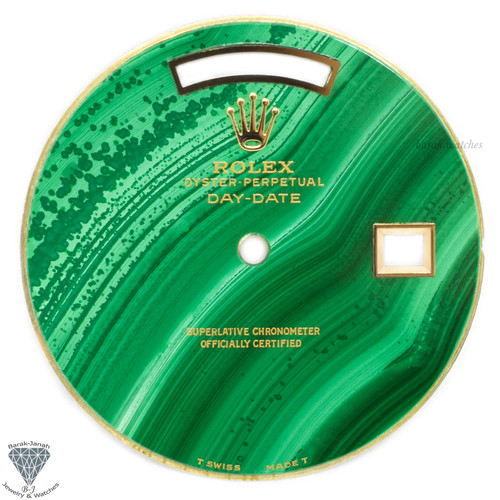 Malachite Dial For Rolex Day-Date 36mm 18038 - Rolex Dial