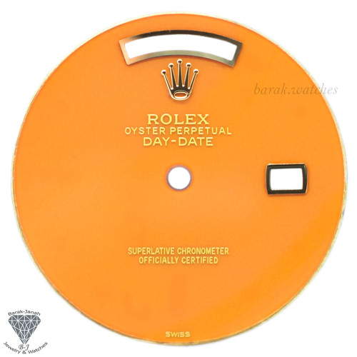 Orange Coral Dial For Rolex Day-Date 36mm 18038 - Rolex Dial