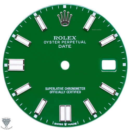 Green Dial For Rolex Oyster Perpetual 34mm 115200 - Caliber 3135