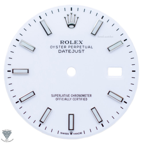 White Dial For Rolex Datejust 36mm 126234 - Rolex Dial