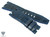 28mm Dark Blue Real Alligator Crocodile Handmade Straps For Audemars Piguet