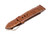 24mm Tan Real Alligator Crocodile Handmade Straps For Panerai Watches with Buckle + Silver Buckle