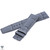 22mm Gray Real Alligator Crocodile Handmade Straps For IWC Pilot Watches