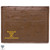 Brown Real Ostrich Skin Handmade ID Card Holders Wallet For Men And Women