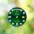 Custom Green Baguette Diamonds Dial For Rolex Day-Date 36mm