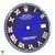 Dark Blue Roman Dial For Rolex Datejust 36mm 1601  - Gold