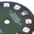 Custom Dark Green Diamond Dial For Rolex Lady Datejust 26mm - Silver