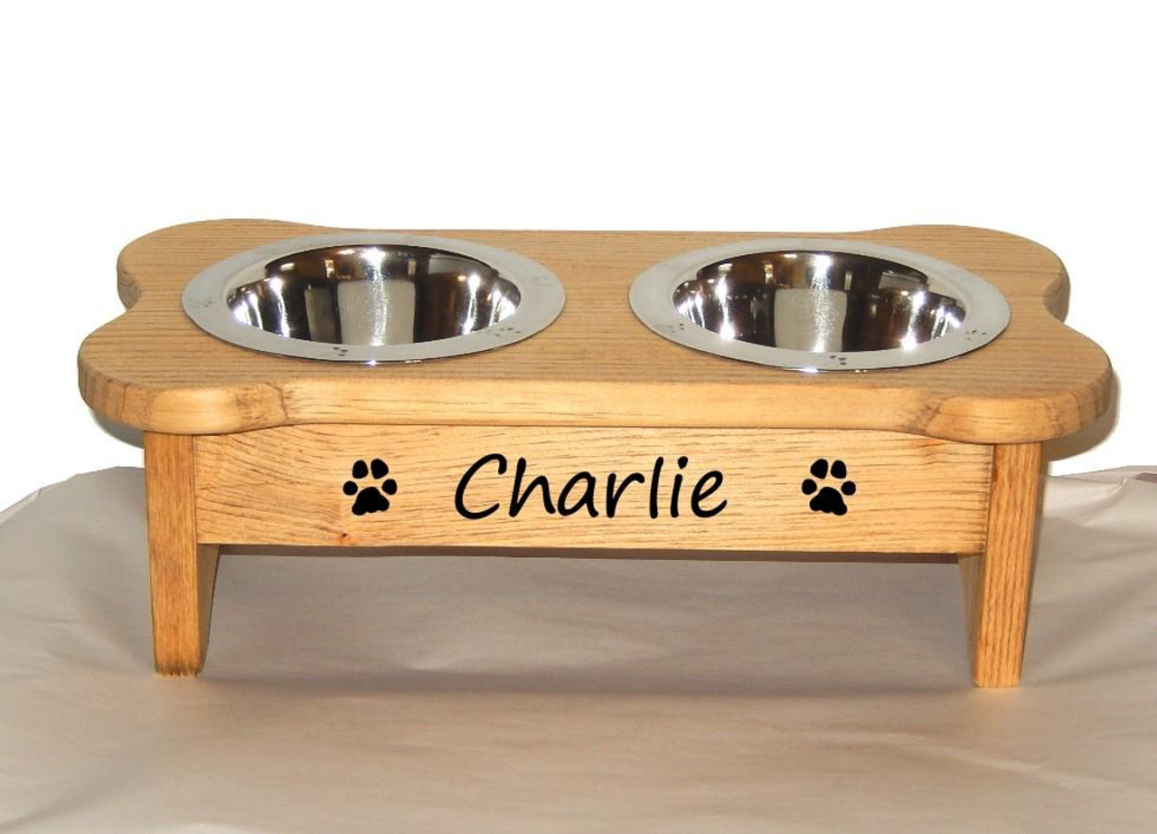 double bowl dog feeders