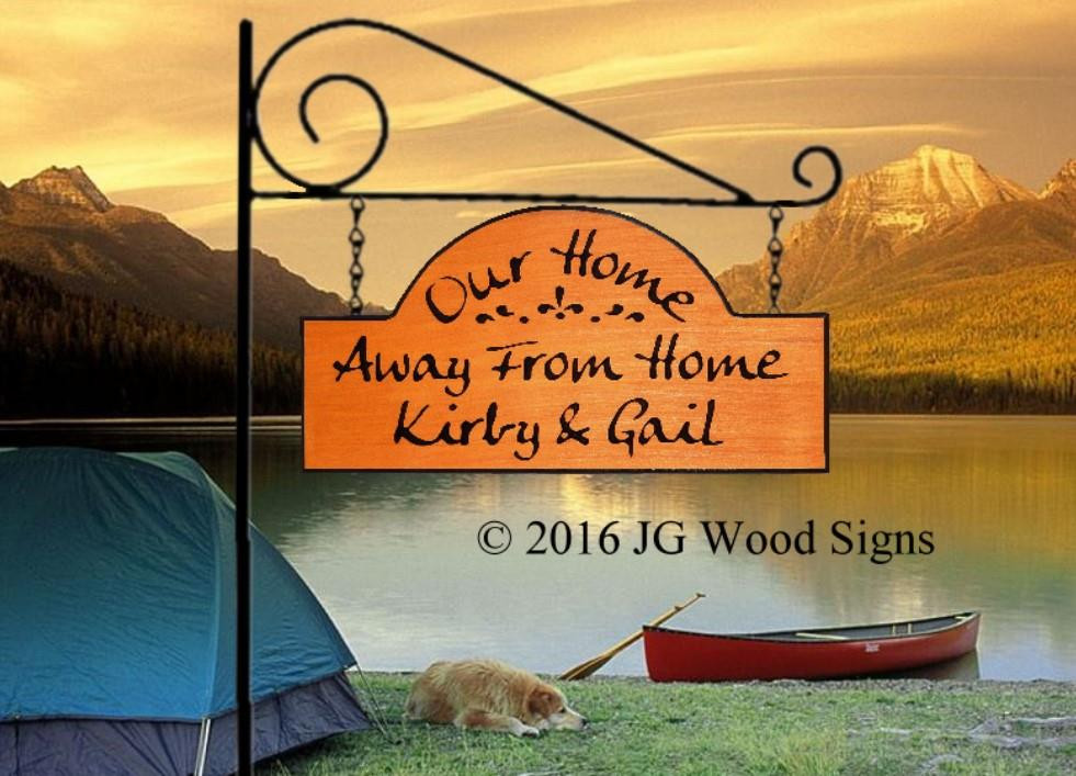 Click for Customized Camping Signs JGWoodSigns Amazing