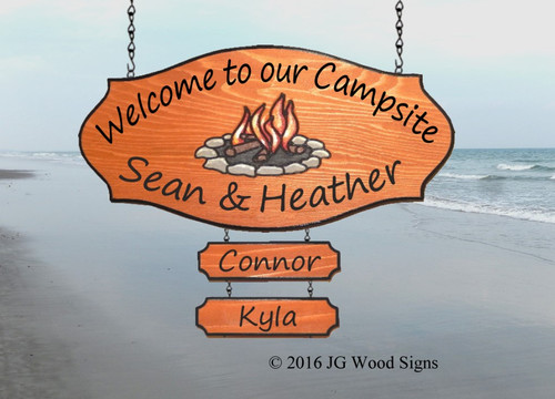 Campsite Name sign 