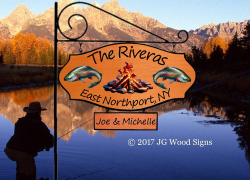 outdoor camping signs