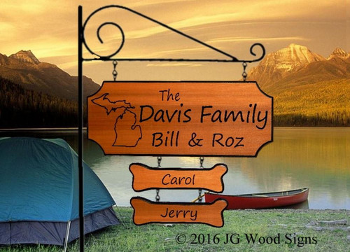 Camper Personalized Signs