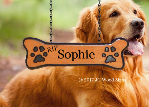 Carved Camp Sign Pet Name