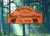 Carved Wood Signs for Campers 