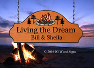 Camping Signs Personalized JG Wood Signs Gift BillSheila