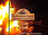 Camping Wood Signs