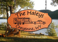 Custom Campsite Signs