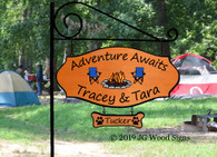 Personalized Camping Signs Gift