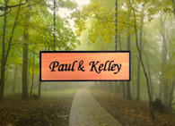 Wood Camping Signs