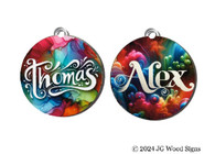 2 Name  Set Ornament Stocking Stuffer