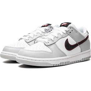 NIke Zapatillas Jordan Air 1 Low para Hombre (Blanco/Gris)