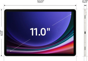 Samsung Galaxy Tablet S9 11” WiFi 7 Android con IA, Procesador Snapdragon 8 Gen 2, S Pen Incluido, 128 GB
