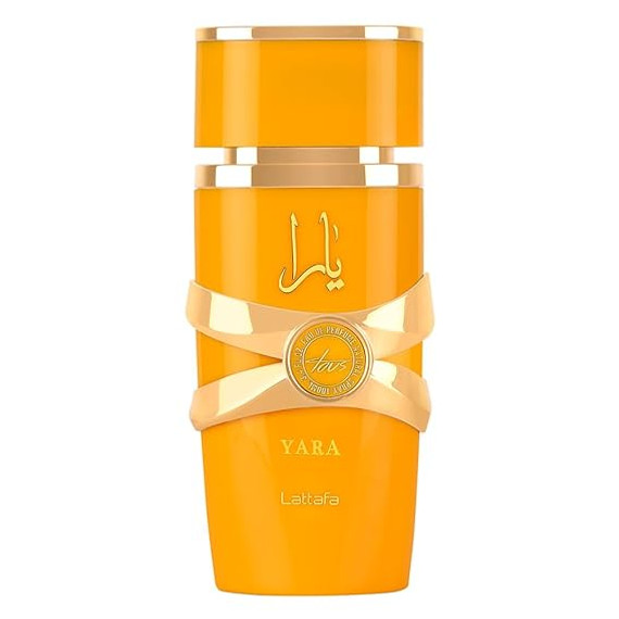 Lattafa Yara Tous Perfumes Para Mujer Eau de Parfum Amber Fruity Spray (100 ml)