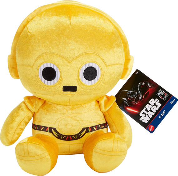 Mattel Peluche de Colección C3-Po – 40º Aniversario Star Wars, ¡El Regreso del Jedi!