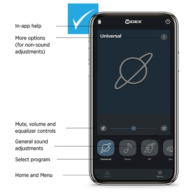 Android Streaming for Widex MOMENT and Widex MAGNIFY