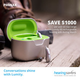 SAVE $1000 Phonak Lumity during March