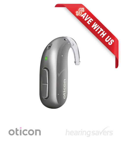Oticon Intent 2 miniBTE rechargeable hearing aid