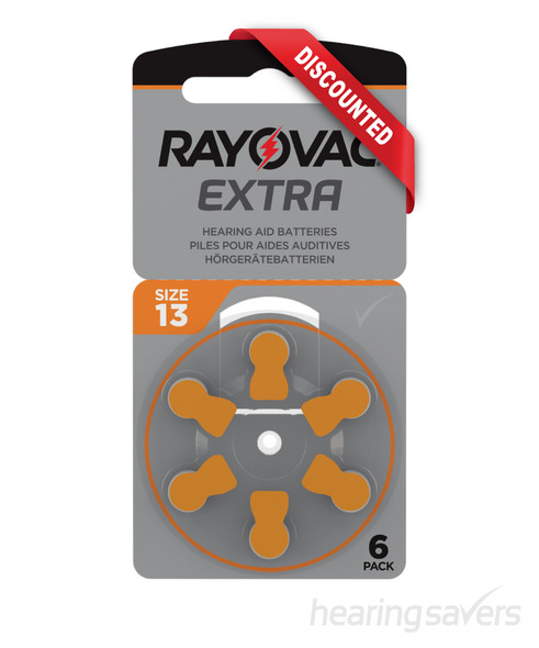 Rayovac Extra Hearing Aid Batteries size 13