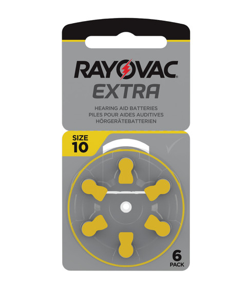 Rayovac Extra Hearing Aid Batteries size 10
