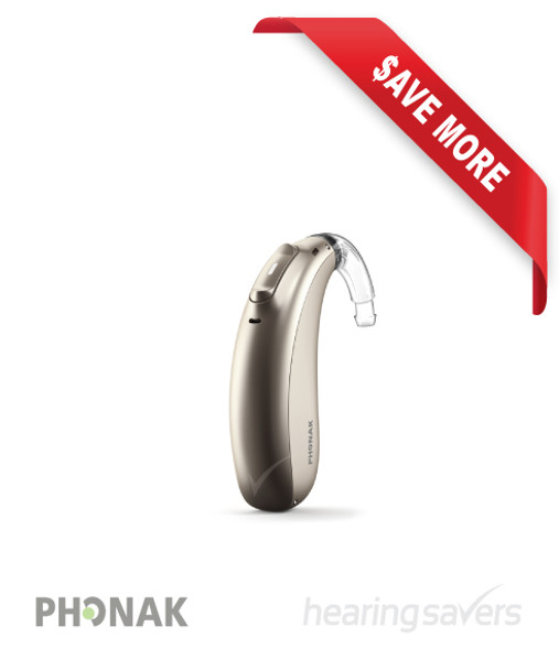 Phonak Naida Lumity L50 power hearing aid
