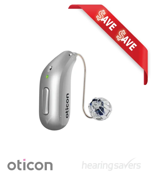 Oticon Reveal 4 miniRITE rechargeable hearing aid