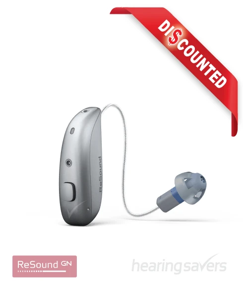 ReSound Sensia 9 microRIE rechargeable hearing aid