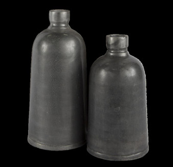 Leaded Jug Vases - Grey (AL2691-13)