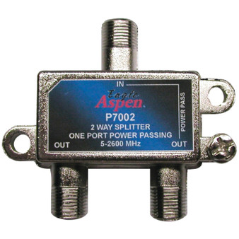 2-Way 2,600Mhz Splitter (1-Port Passing) (EASP7002)