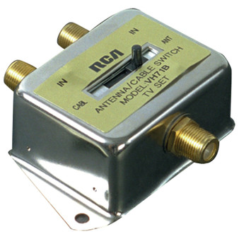2-Way A/B Coaxial Cable Slide Switch (RCAVH71R)